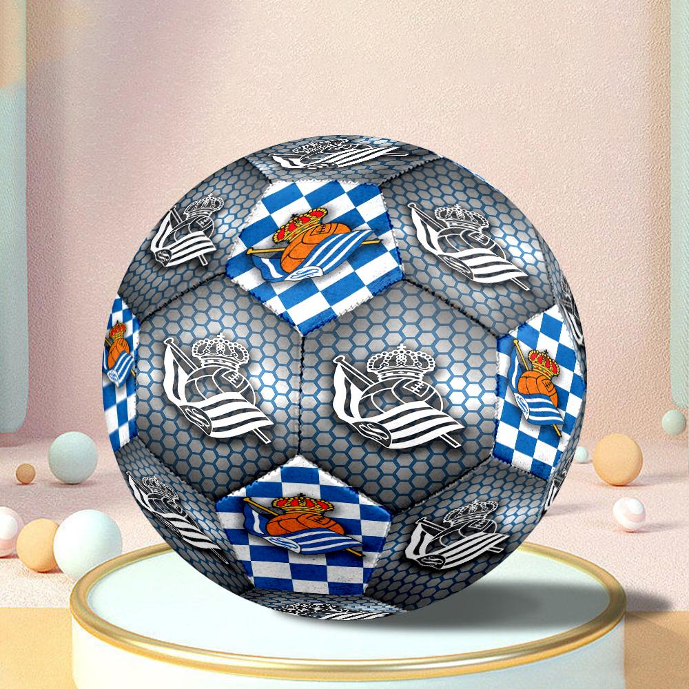 Royal Football Emblem Size 5 Soccer Balls, Anti-Slip, Protective Football, Outdoor Sport, a Unique Gift Suitable for him/her, Birthdays