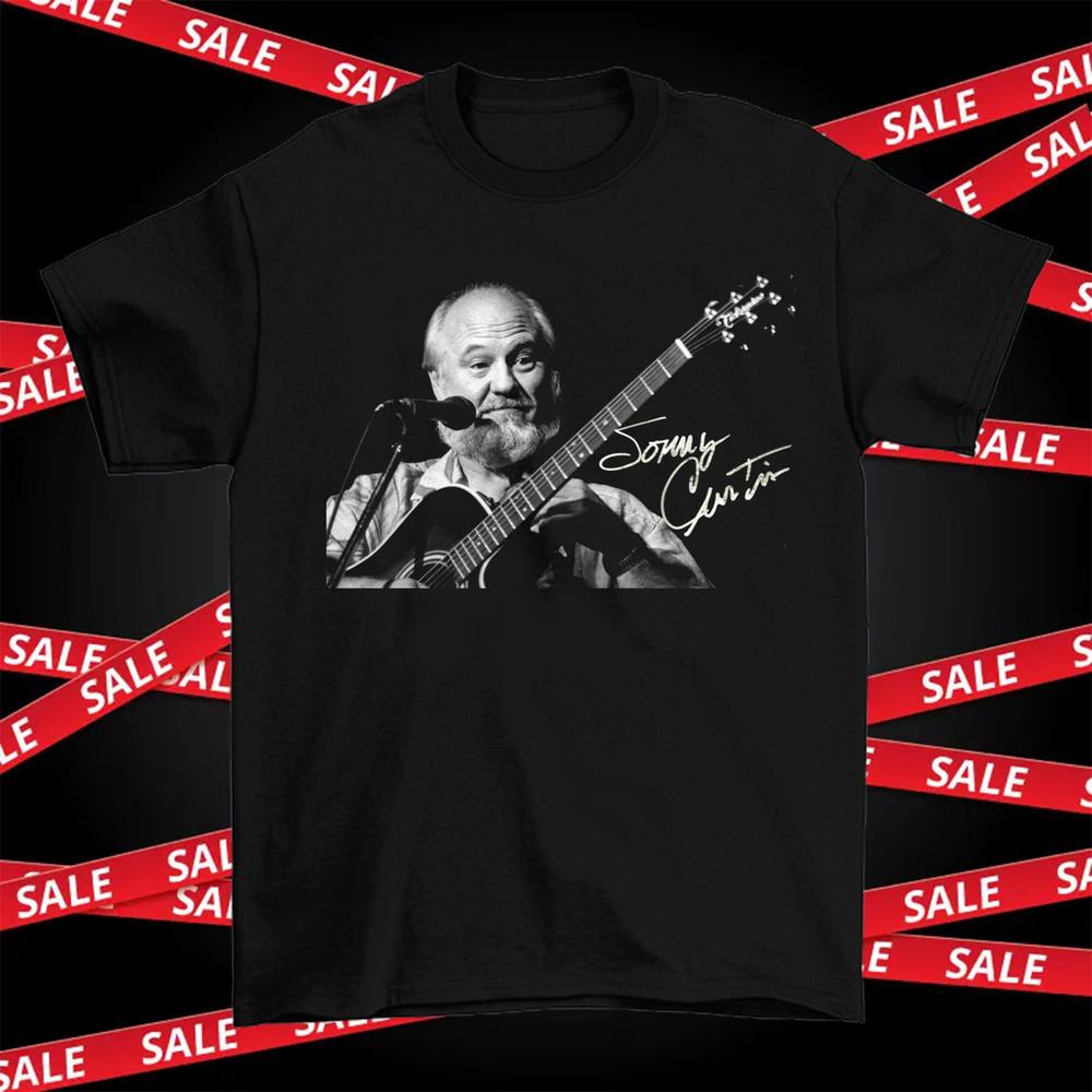Remember Sonny Curtis Signed T Shirt Size S-5XL black Unisex T-Shirt M