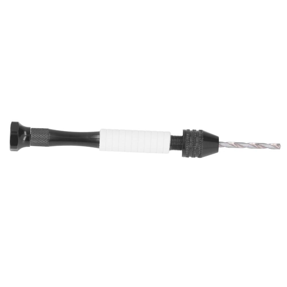 48PCS High Speed Steel Pin Vise Hand Drill HSS Micro Twist Bits Mini Hand Drill  Plastic Models