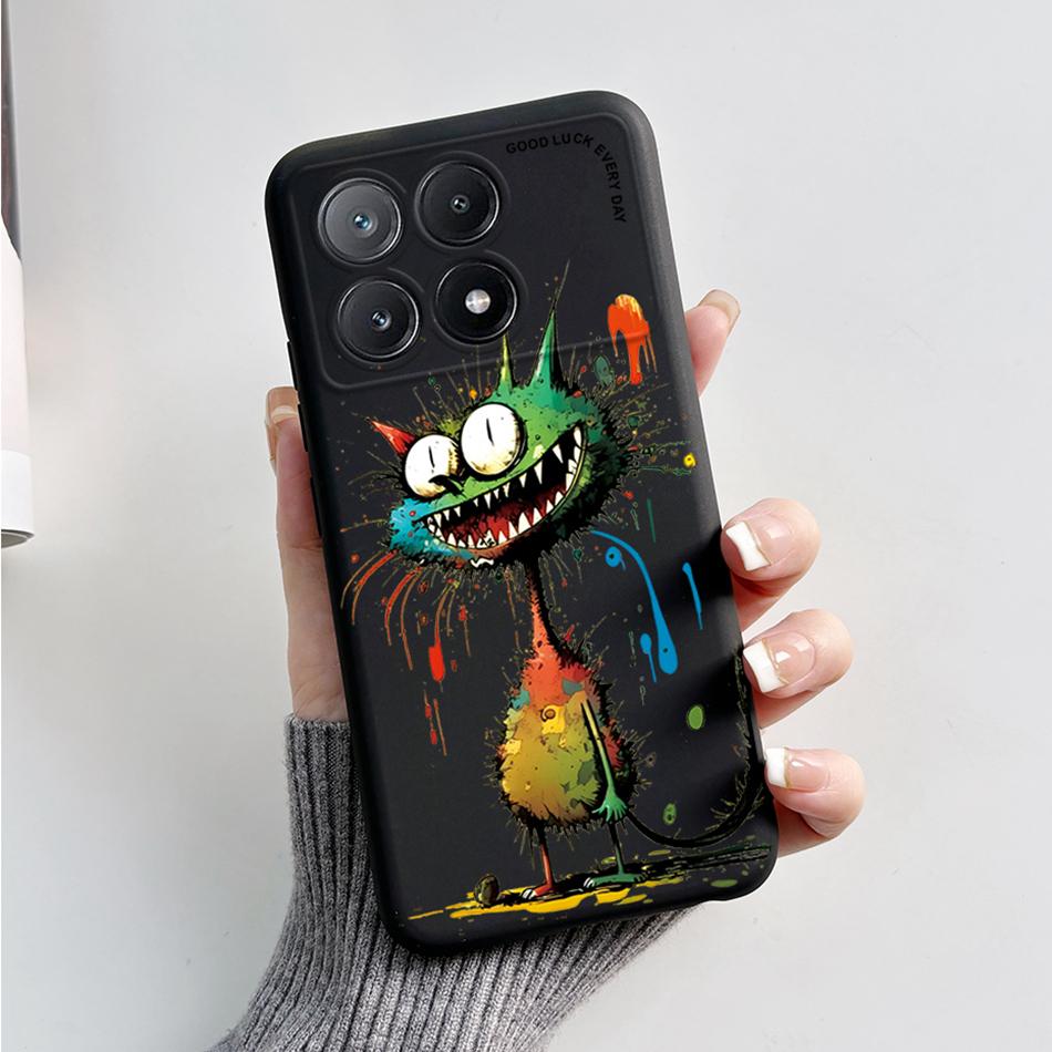 For Xiaomi Poco X6 Pro Case 2023 Fashion Astronaut Soft Silicone Back Cover For Xiaomi Poco M6 Pro 5G Funda PocoX6 X6 Pro Bumper