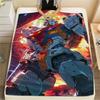 Mobile Suit Gundam Anime Poster Blanket, Cozy Throw for Sofa Bed, Ideal Gift for Anime Lovers.chl
