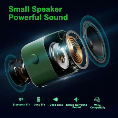 Mini Retro Bluetooth Speaker Hifi Sound Vintage Music Box Wireless MP3 Music Player Rechargeable Support TF Card U Disk AUX