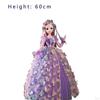 24 inch Ball Jointed Doll Princess with Clothes and Accessories Fashion BJD Dolls for Kids