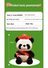 Graduation Panda Plush: Cute God of Studies Ornament for Success