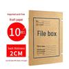 Langxi Archivbox aus Kraftpapier