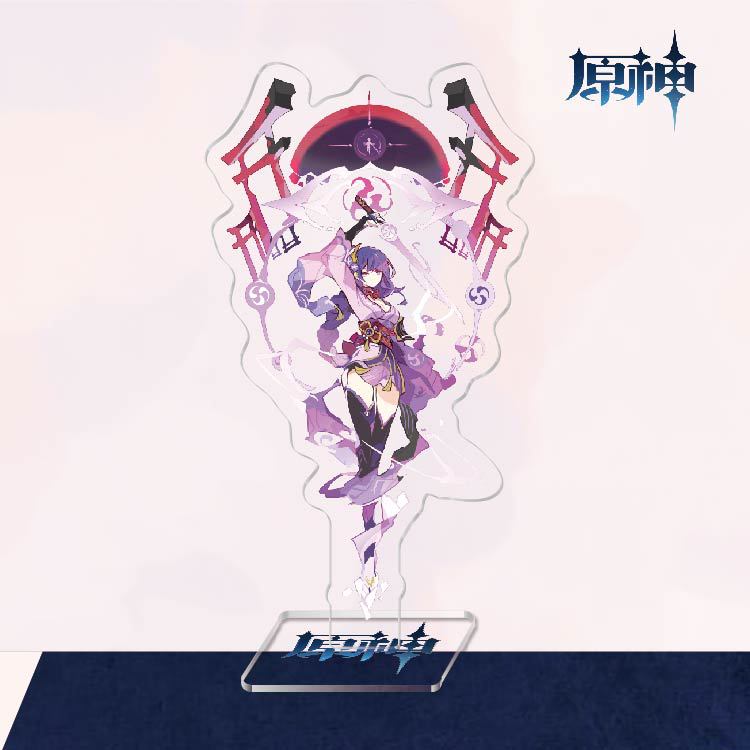 

Аниме сексуальная фигурка Genshin Impact Kaedehara Kazuha Kamisato Ayaka Xiao Hutao, акриловая подставка, модель, тарелка, декор для стола, косплей 8