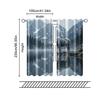 Filtering Curtains Excluding Rods Non Movable Without Batteries Majestic Horse Head Use Bedrooms Living Set Of 2 Made Polyester Bedroom Decor
