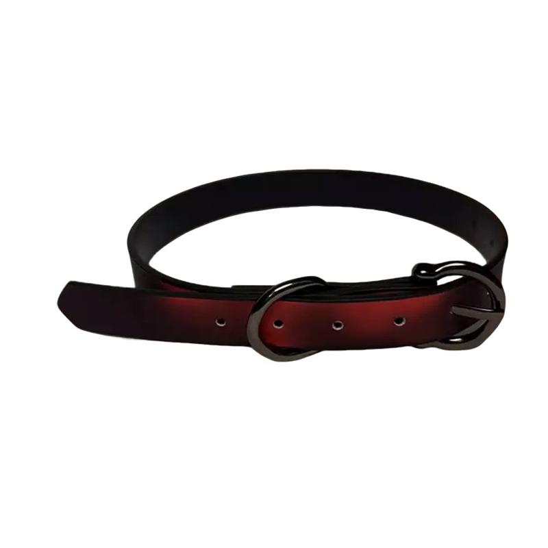 Y2K Fashion Gothic Leather Chain Choker Necklace for Women Men Trendy Vintage Neo-Gothic Collar Jewelry Accessories Gifts