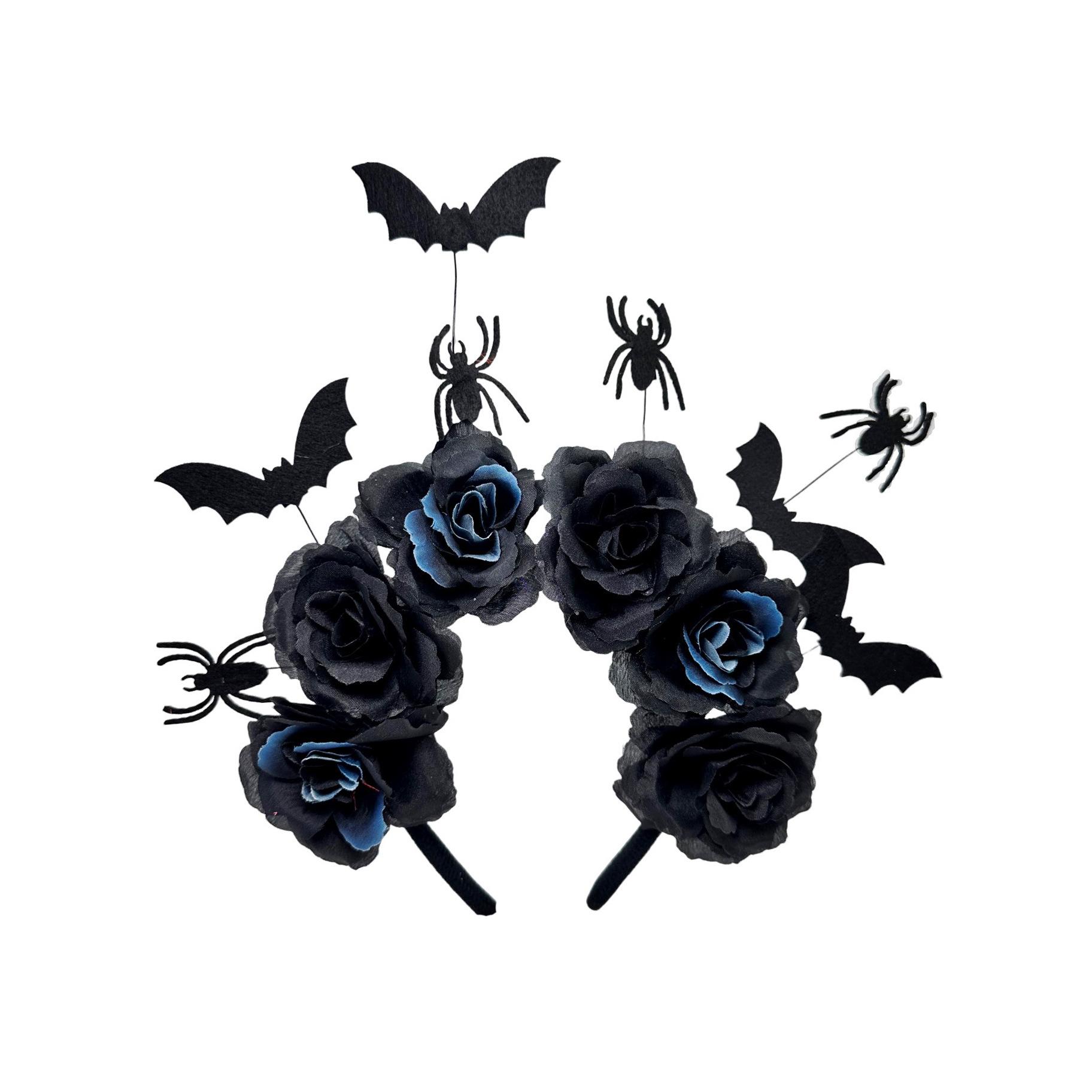 Halloween Bat Spider Ghost Headband Festival Party Dress Up Hair Hoop Decor Headwear
