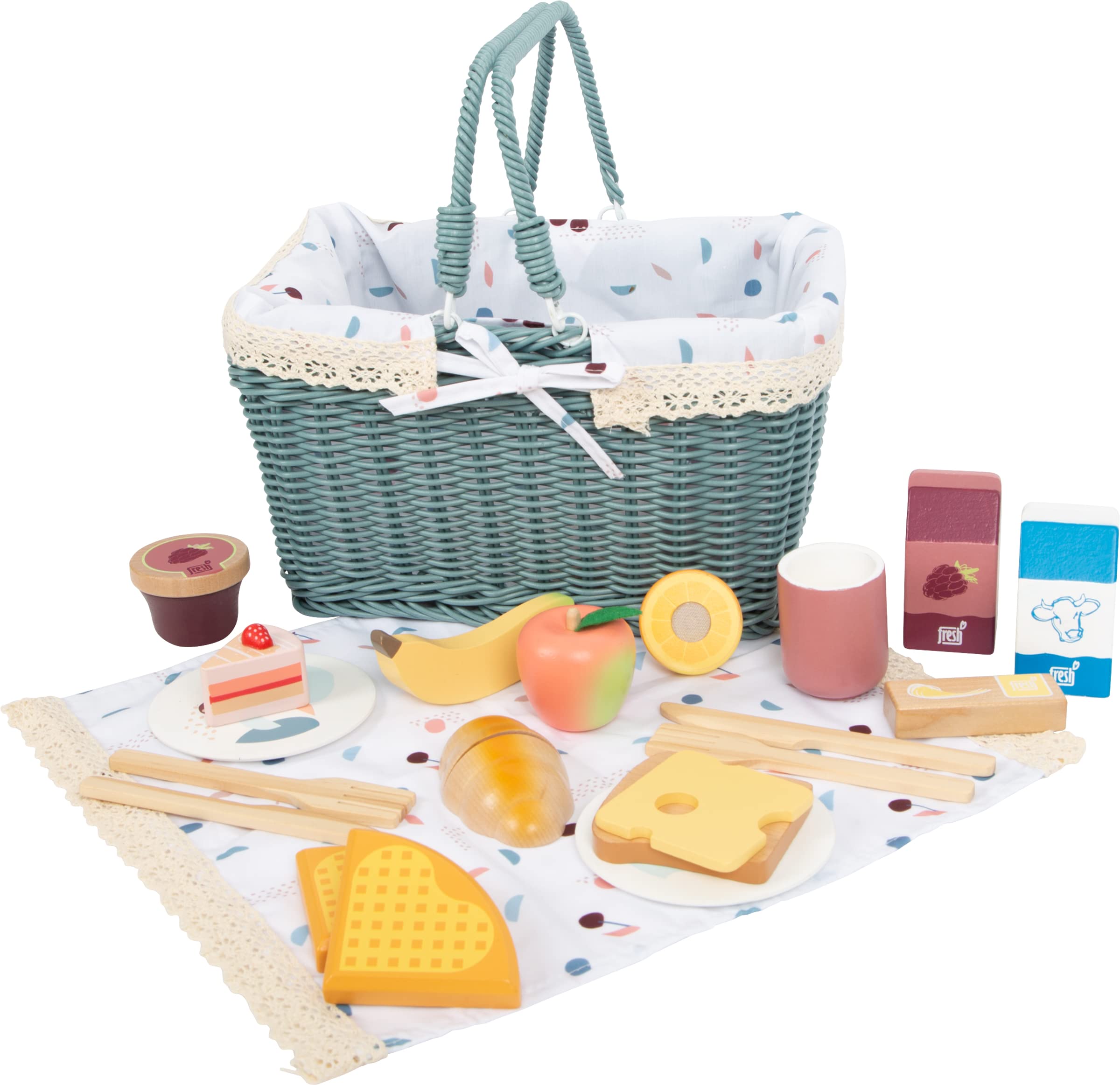 

Bornelund Small Foot Picnic Basket (for ages 3 and up) SM12325
