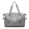 Large-capacity yoga bag, new trendy and fashionable solid color fitness bag, light and simple, pull rod luggage bag