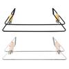 Wood Handle Handmade Knitting Tool Stainless Steel Weaving Beading Loom Kits  for Hand Crafts