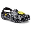 Crocs Classic Smiley World Clogs Black White 207971-0C4