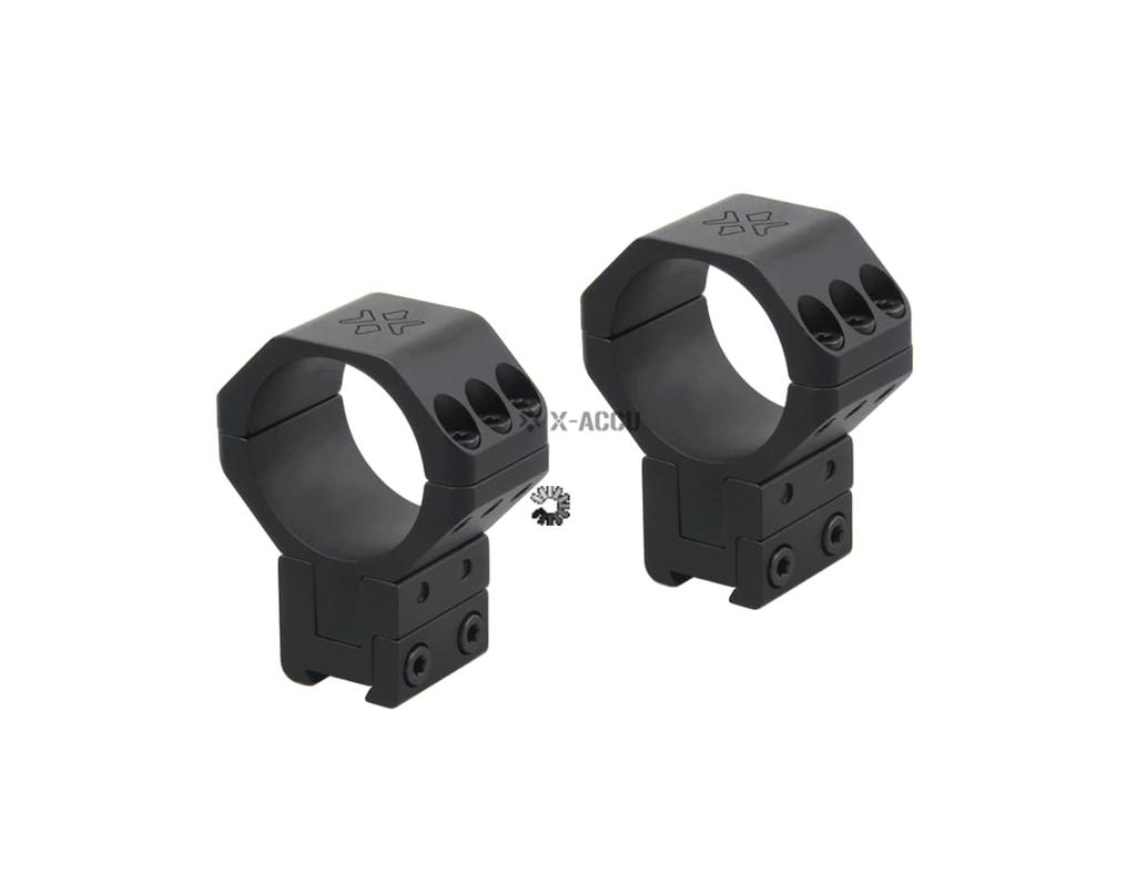 Vector Optics 34mm Adjustable Elevation Dovetail Rings X-ACCU XASR-3055