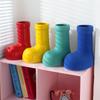 Dopamine Red Shoe Ceramic Vase INS Style Decorative Hydroponic Flower Pot Creative Pen Holder for Modern Living Room Decor