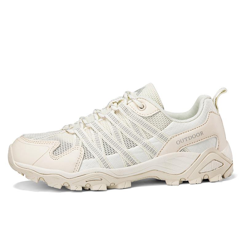 

Мужские кроссовки для активного отдыха, весна-лето, новые дышащие спортивные кроссовки для хайкинга на открытом воздухе, нескользящие и износостойкие кроссовки для ручьев, мужские и женские 46 светло-серый