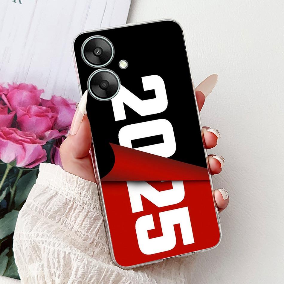 For Xiaomi Redmi 13C 5G Cool Dragon Tiger Painted Phone Case For Redmi 13R Redmi13C 5G Soft Silicone TPU Cases
