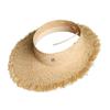 French Straw Hat Sun Visor Summer UV Protection Hat for Women Beach Gardening Travel Essentials Basin Hat Hepburn Jazz Hat