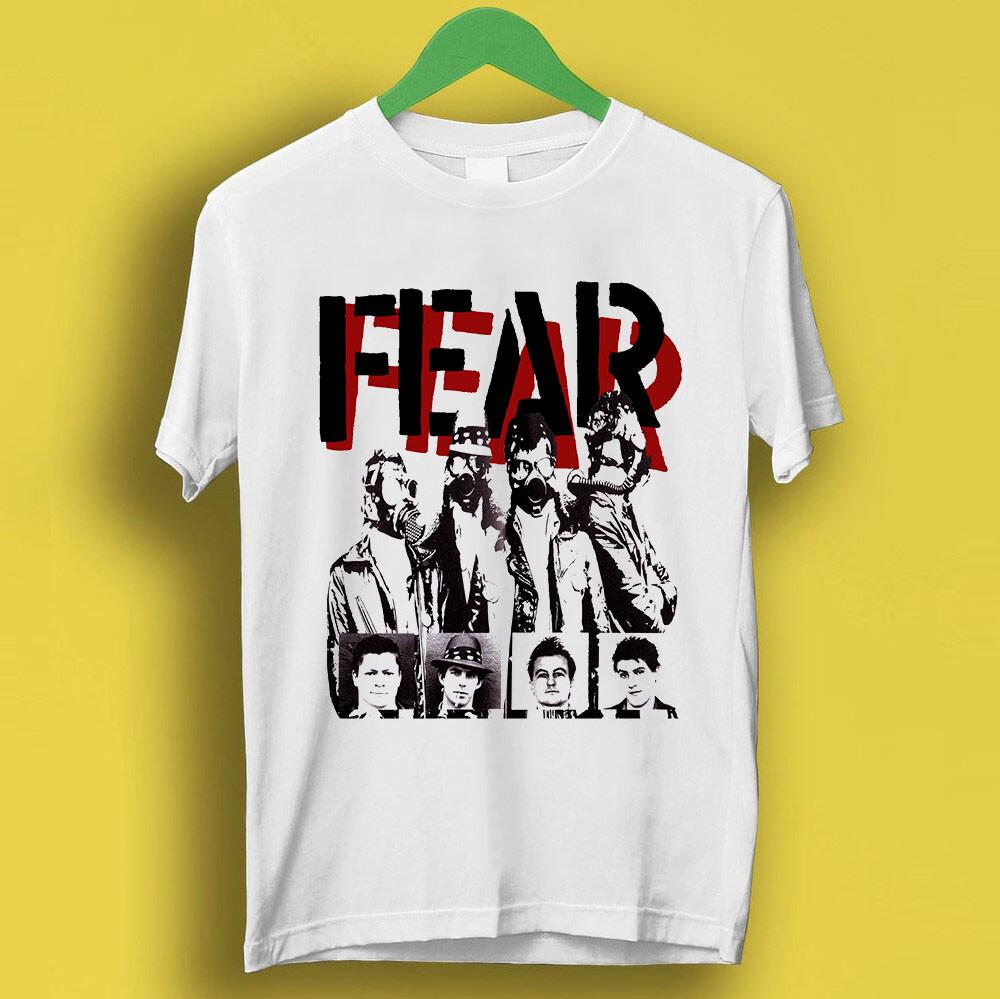 Fear Band Music Punk Hardcore Rock Metal Music Gift Tee T Shirt P2265