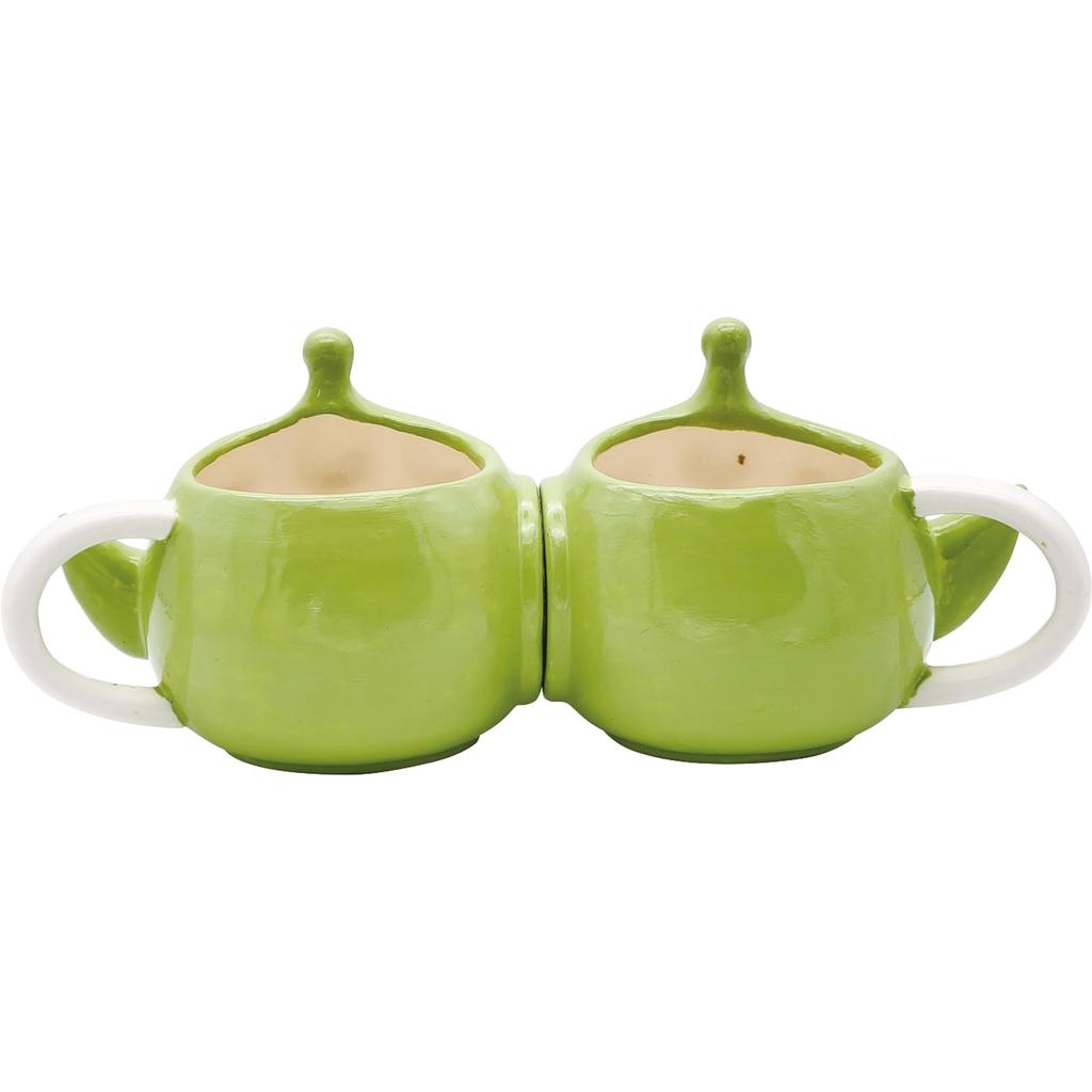 Disney Pixar Alien Little Green Men Pair Mug Set Birthday Gift for Women Children "Toy Story" & (Approx. 250ml) - Merchandise, Tableware, & (SAN5159)