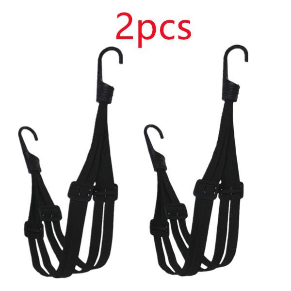 Correa universal para equipaje de motocicleta de 60 cm, engranajes para casco de motocicleta, hebilla elástica fija, casco de cuerda, equipaje protector retráctil, correa de cuerda elástica