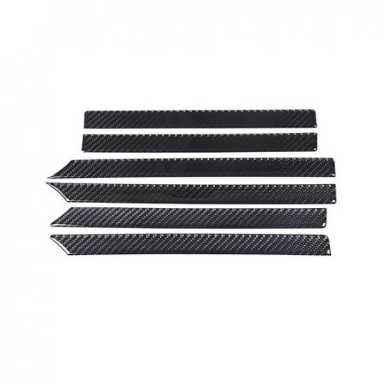 For Mercedes Benz G class W463 G63 07-18 Carbon Fiber Front Bumper Side Strip