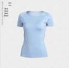 Women's Quick-Dry Mesh Yoga T-Shirt - Slimming, Breathable Summer Fitness Wear