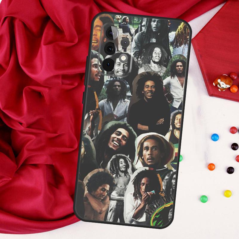 Bob Marley Quotes Rasta Reggae For Samsung Galaxy A15 A55 A53 A33 A35 A22 A32 A52 A54 A34 A14 A56 A36 A26 A16 A05 A06 Case