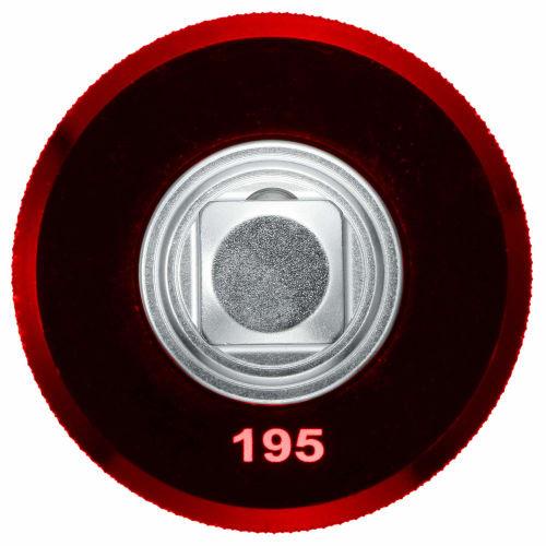 Tone Quick Adapter L-QA-03R, 9.5mm (3/8") Drive, Red