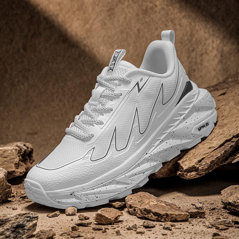 Mens Shoes Outdoor Non-slip Basketball Shoes Comfortable Lightweight Sneakers Man Leather Casual Shoes High Quality Tennis Shoes