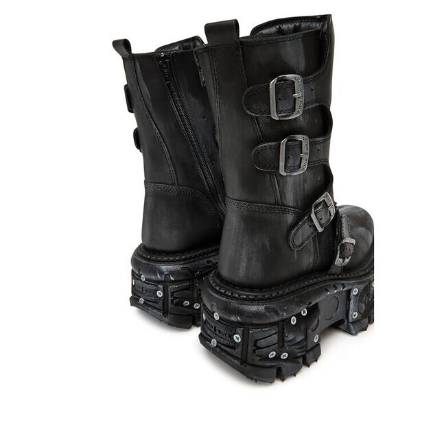 Ботильоны NEW ROCK M-373SC-C1 Серые