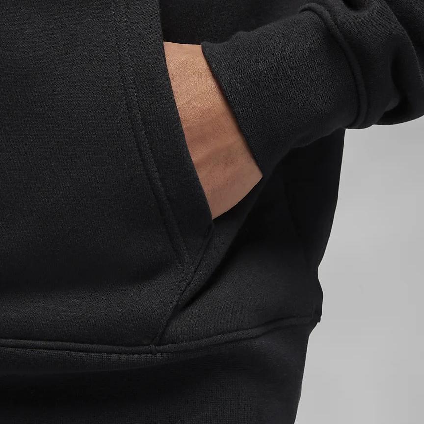 Air Jordan Brooklyn Hoodie 'Black' Men's DQ7467-010