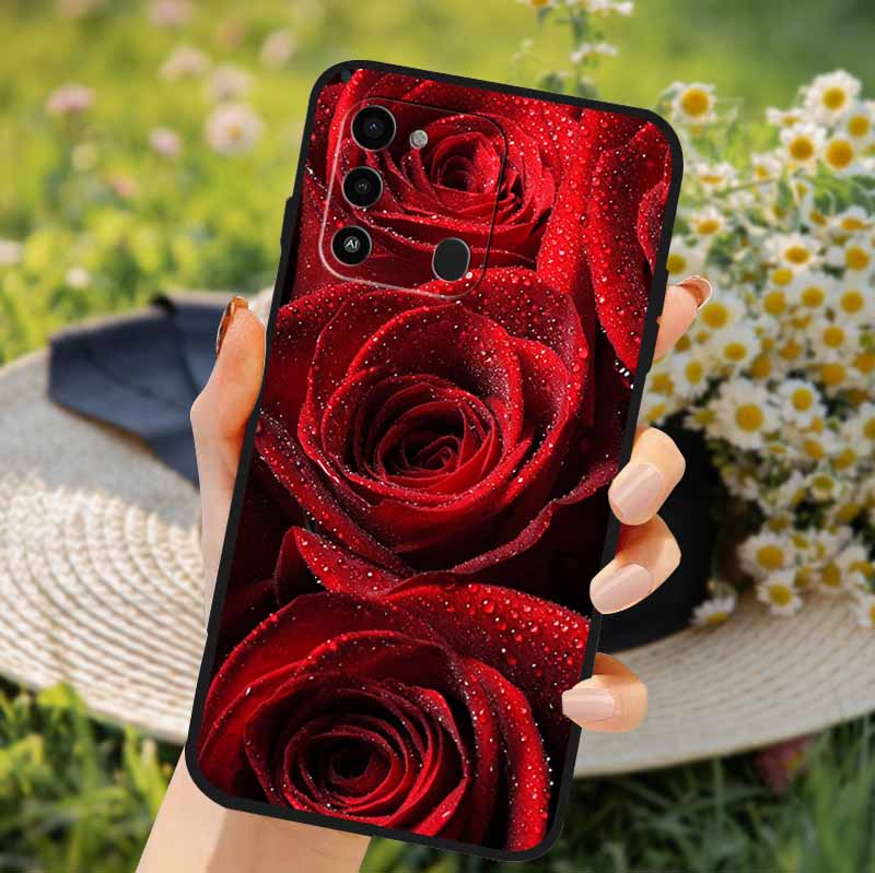 For Tecno Spark GO 2022 Case 2024 Cat Cartoon Soft TPU Silicone Phone Case For Tecno Spark 8C Cover Protective Spark8C KG5k KG5j