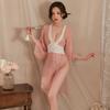 Erotic underwear women's side slit antique Hanfu perspective women's temptation suit 724