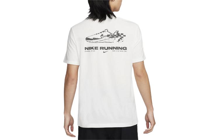 Nike Dri FIT Running T Shirt Men's Summit White FQ3919-121