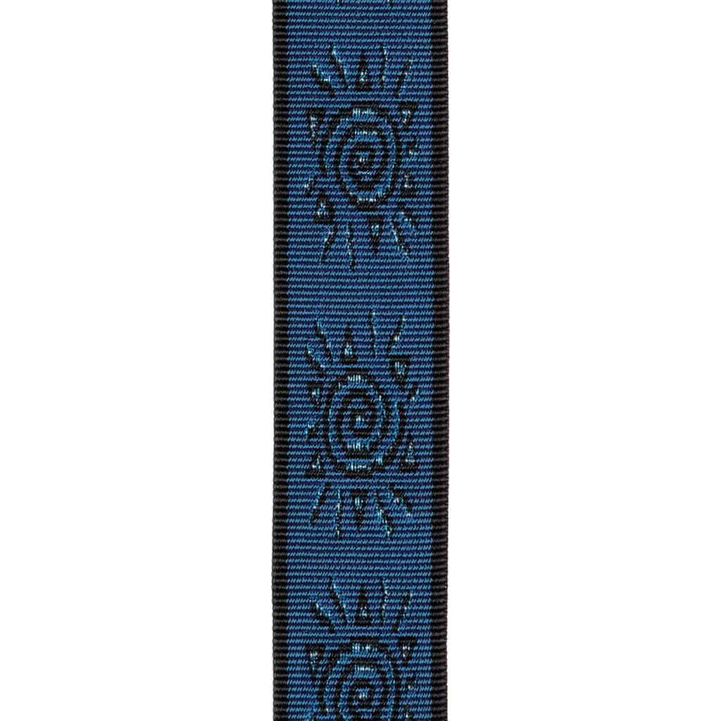 Vingate Strap Collection Blue Suns 50PW04 Guitar Strap D'Addario