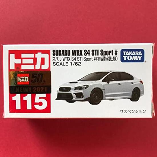 

Tomica 115 Subaru WRX S4 издание STI SPORTS #Первый синий