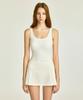 Ageunel Khan Tweed Skirt_White
