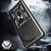 For Xiaomi 15 Ultra Case with Slide Camera Lid PC+TPU Kickstand Phone Cover