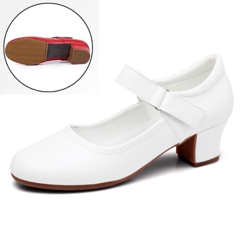 Modern Dance Shoes Dance Shoes That Are Not Tiring Lightweight And Light Square Dance Shoes Women's Leather Shoes