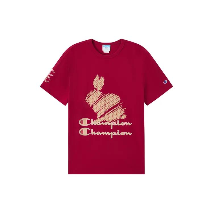 Champion CNY FW22 T Shirt US Version Unisex (Unisex) T-Shirts UM XSS31