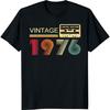 Retro 1976 Tshirt for Unisexs 50th Birthday Gift Fathers Day Gift for Unisexs Dad  Women T Shirt Vintage Clothes Women Clothes