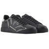 Emporio Armani Leather Round Toe Printed Low-Top Sneakers Men sneakers Black X4X598XD4311U166