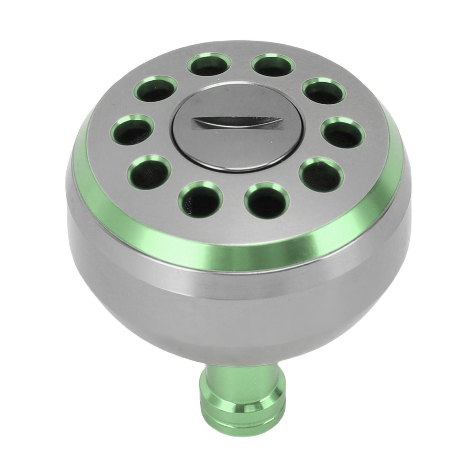 

Fishing Reel Power Knob 38mm Aluminum Alloy Fishing Reel Replacement Handle Grip Fit for S A D Baitcasting Reel Green зелёный