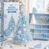 Kit de manualidades para árbol de Navidad con cuentas DIY, Mini árbol de cuentas con adorno superior exquisito, Decoración de mesa navideña hecha a mano para el hogar Christma