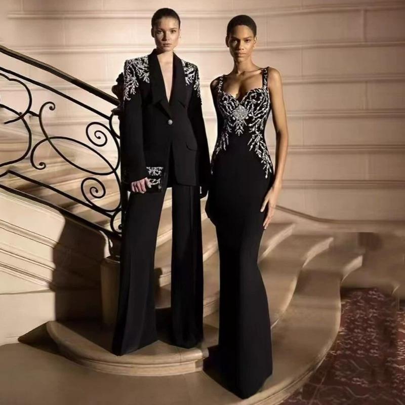 New Order Diamond Suspender Bandage Dress Sexy Slim Sleeveless Dress Fashion Halter Party Dress