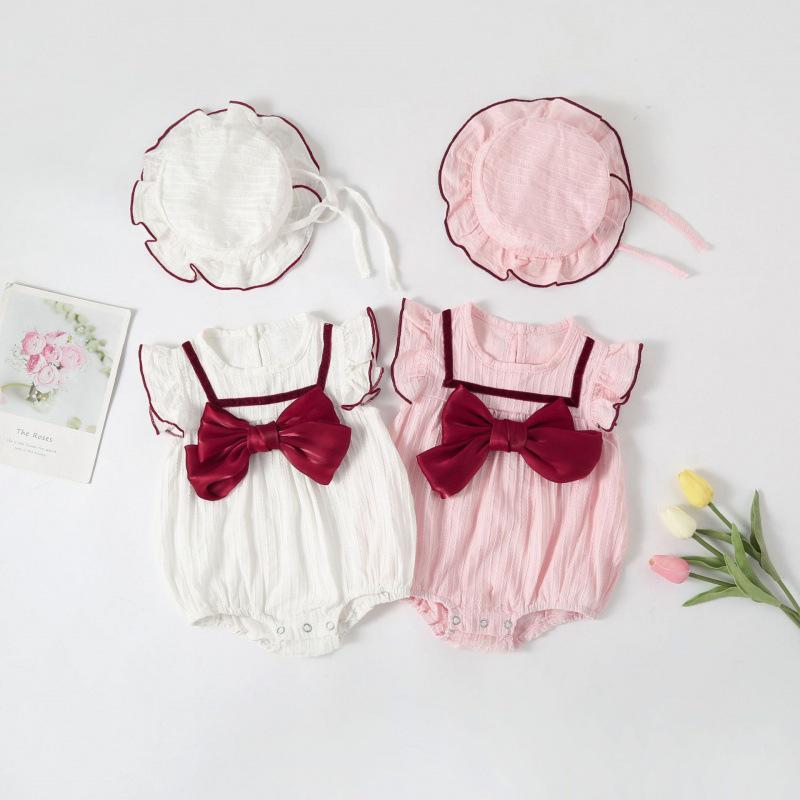 Super Cute Summer One-Piece Lace Bloomer Dress for Infants and Toddlers - Princess 100-Day-Old Edition