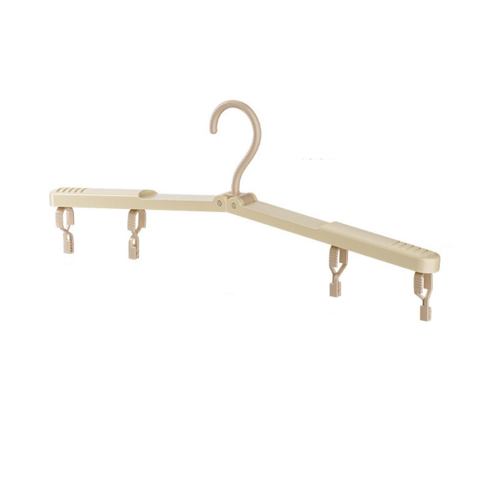Portable Travel Clothes Rack Multi-functional Clothes Drying Tools Foldable Clothes Hanger