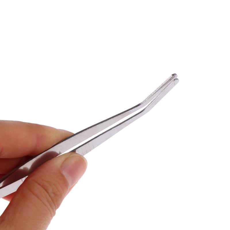 Aquarium Tweezers Pliers Fish Tank Plant Aquascape Tools Straight Curved Micro-Landscape Forceps Clip Aquatic Feeding Tongs