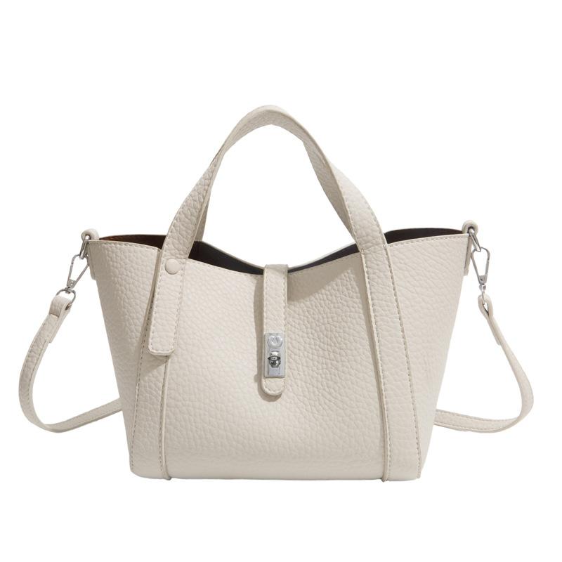 PU-Tragetasche Damen Mode Mini-Umhängetasche Lässig Tägliche Nutzung Crossbody-Handtasche mit Metallschnalle